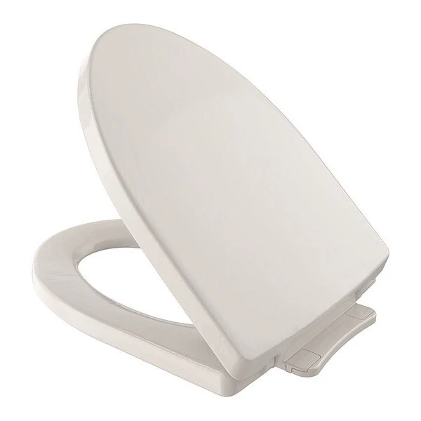 TOTO Toilet Seat, Soiree, Sedona Beige, With Cover, Polypropylene, Elongated 3 TOTO Toilet Seat, Soiree, Sedona Beige, With Cover, Polypropylene, Elongated