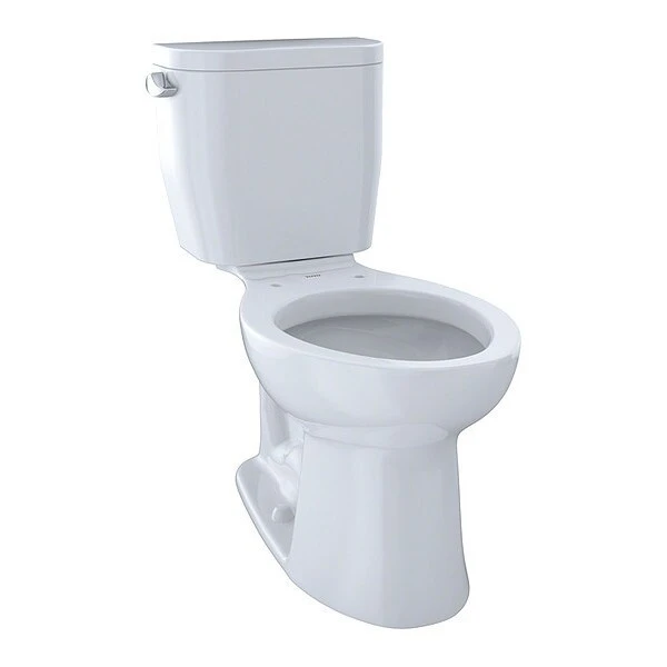 TOTO Toilet, 1.28 Gpf, E-Max, Floor Mount, Elongated, Cotton 3 TOTO Toilet, 1.28 Gpf, E-Max, Floor Mount, Elongated, Cotton