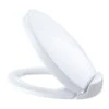 TOTO Seat, Oval, Soft, Close, Cotton, With Cover, Polypropylene, Elongated -TOTO Sales Store Z2stKxqcpIx