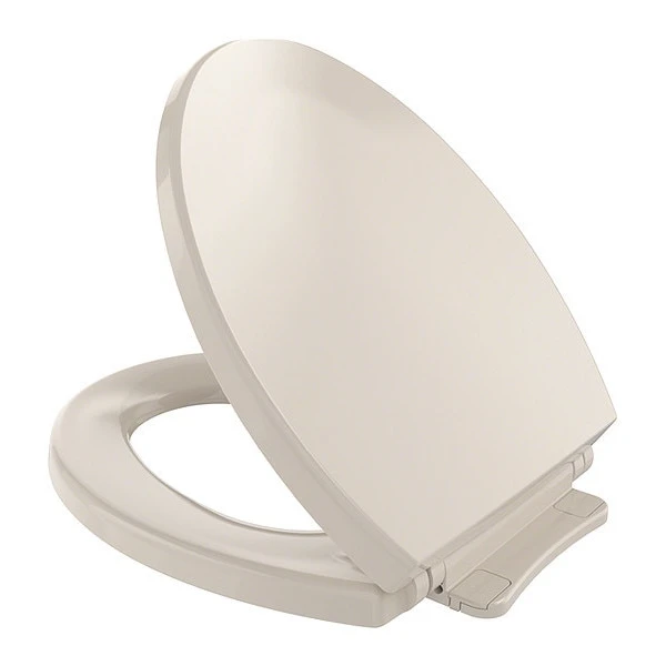 TOTO Seat, Round, Soft, Close, Bone, With Cover, Polypropylene, Round, Bone 3 TOTO Seat, Round, Soft, Close, Bone, With Cover, Polypropylene, Round, Bone