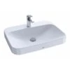 TOTO Single Hole Mount, 1 Hole Arvina, Rectangle Vessel, Lav Inset 24In L, Cotton -TOTO Sales Store Z2wuBticpIx