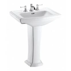 TOTO 4" Mount, Clayton, 4 Center Lav, Ped Cotton, Cotton