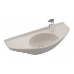 TOTO Single Hole Mount, 1 Hole Lavatory, Wall Mount, Ct Ctsingle Holesed, Sedona Beige