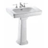 TOTO 4" Mount, Promenade 4 Center Lav, Ped Cotton, Cotton