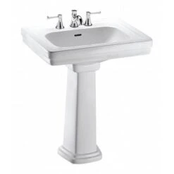 TOTO 8" Mount, Promenade 8 Ctr 24 Lav, Ped Cotton, Cotton