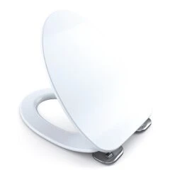 TOTO Slim, Elongated Softclose Seat, Cotton, With Cover, Urea Resin